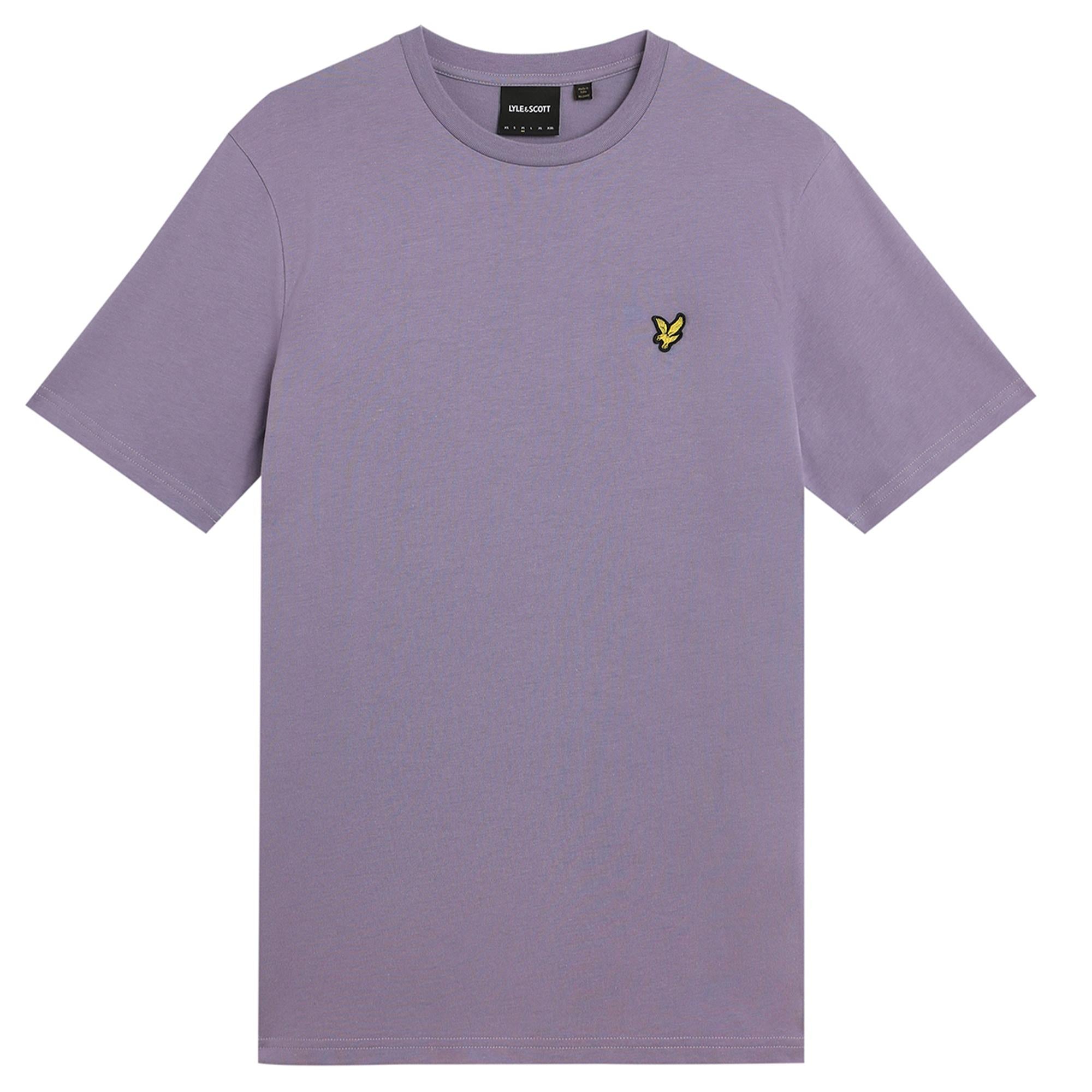 Lyle & Scott Plain Mens T-Shirt Dusk Purple
